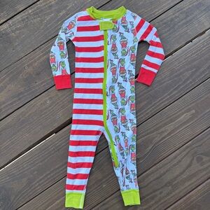 Hanna Anderson - Dr. Seuss Grinch Zip Sleeper